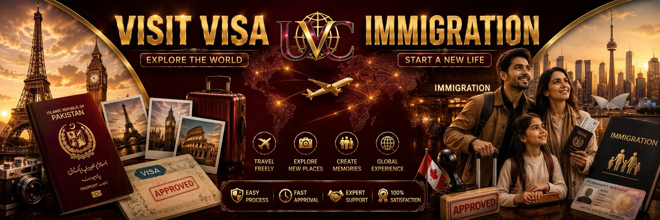 Visit Visa Services — Universal Visa Consultants